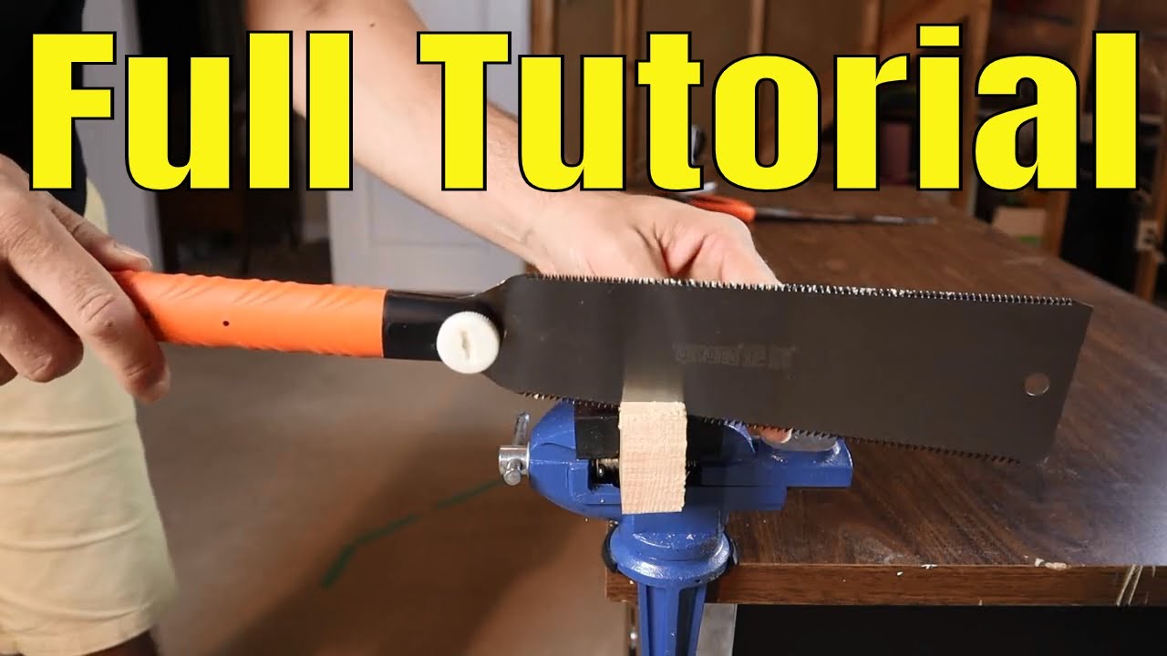 Before You Use A Japanese Pull Saw Watch This ( Japanese Vs. Western )