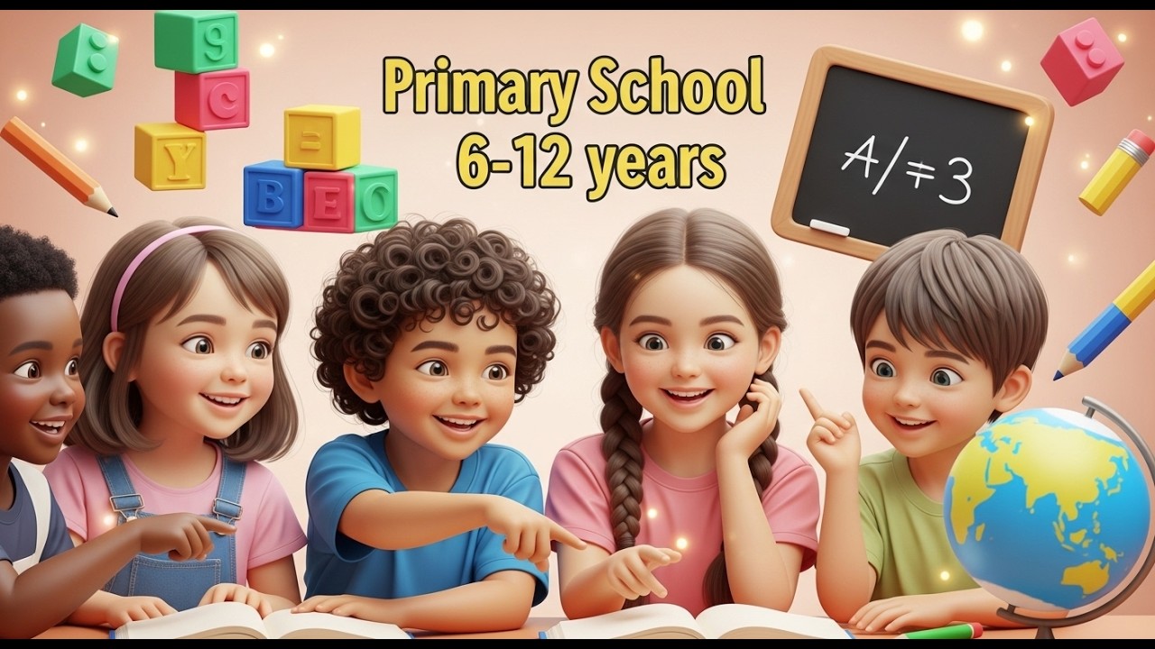 Primary School-Age Child Development (6–12 Years) – Understanding the Growing Mind”