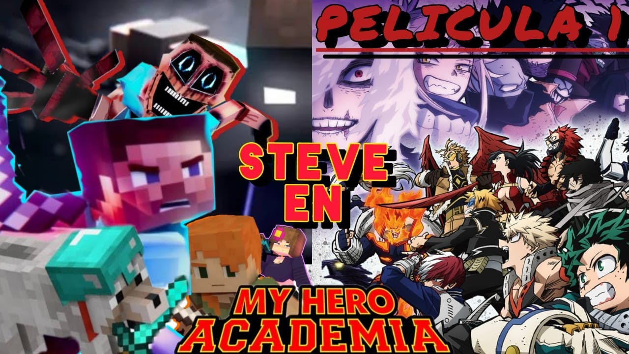 Steve en My Hero Academia Pelicula 1