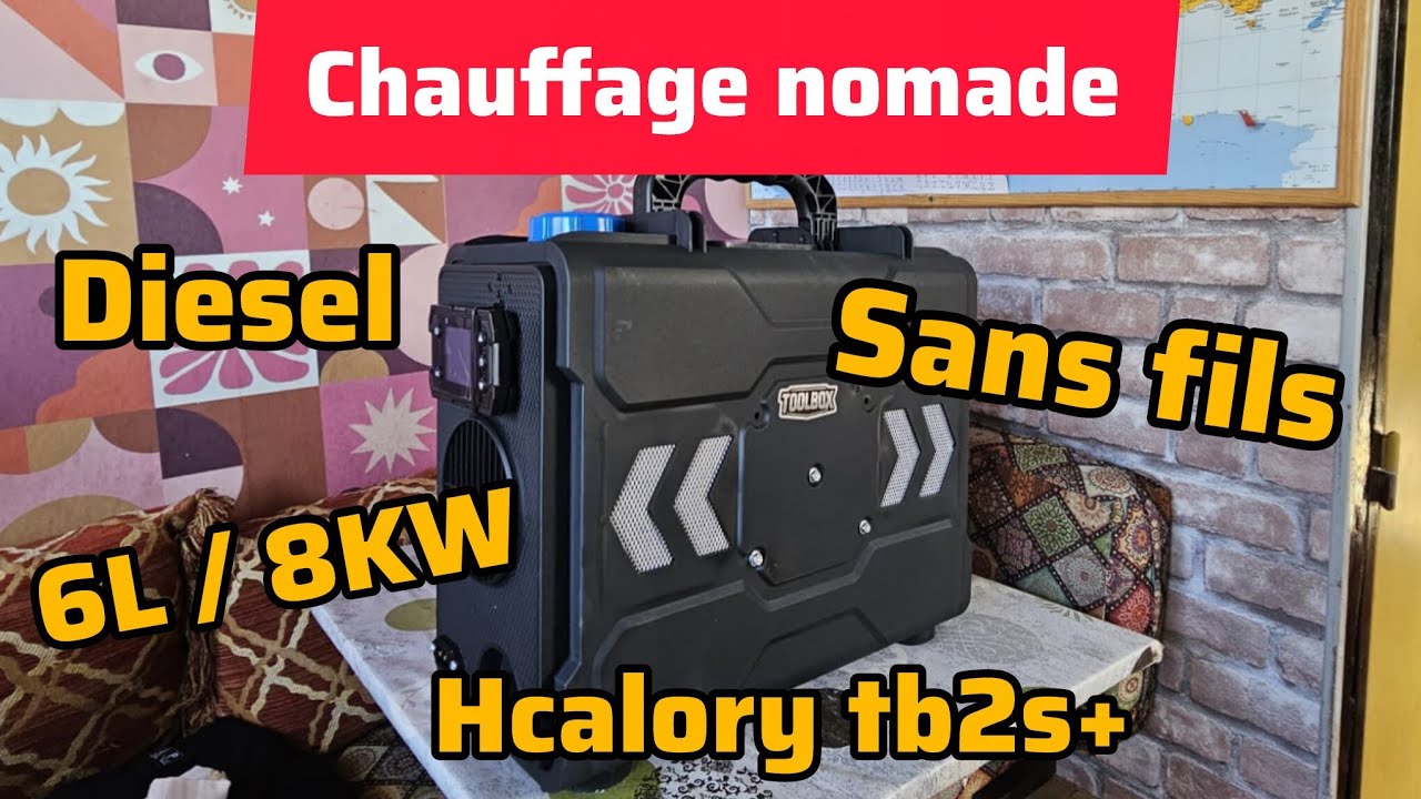 Un chauffage portable bien pratique!!