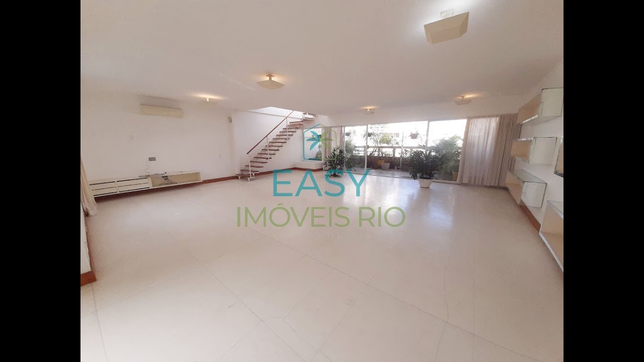 RUA NASCIMENTO SILVA - COBERTURA DUPLEX - 05 QUARTOS (04 SUÍTES) - 01 VAGA