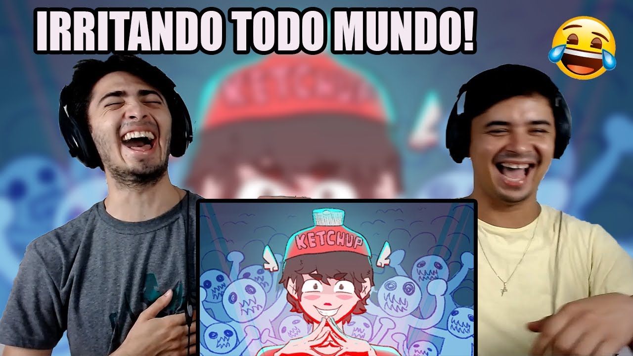 REACT - irritando e enganando todo mundo em joguinhos online (SAIKO JOGA)