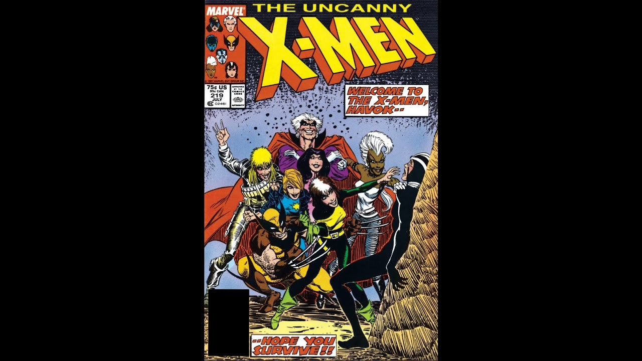 Uncanny X-Men 219 Havok returns by Chris Claremont & Bret Blevins