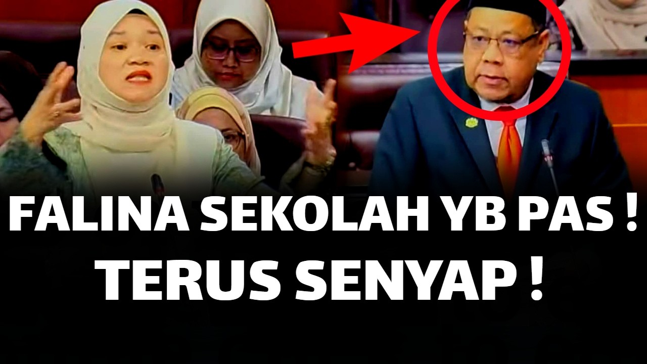 FADLINA SEKOLAHKAN YB PAS ! TERUS SENYAP !