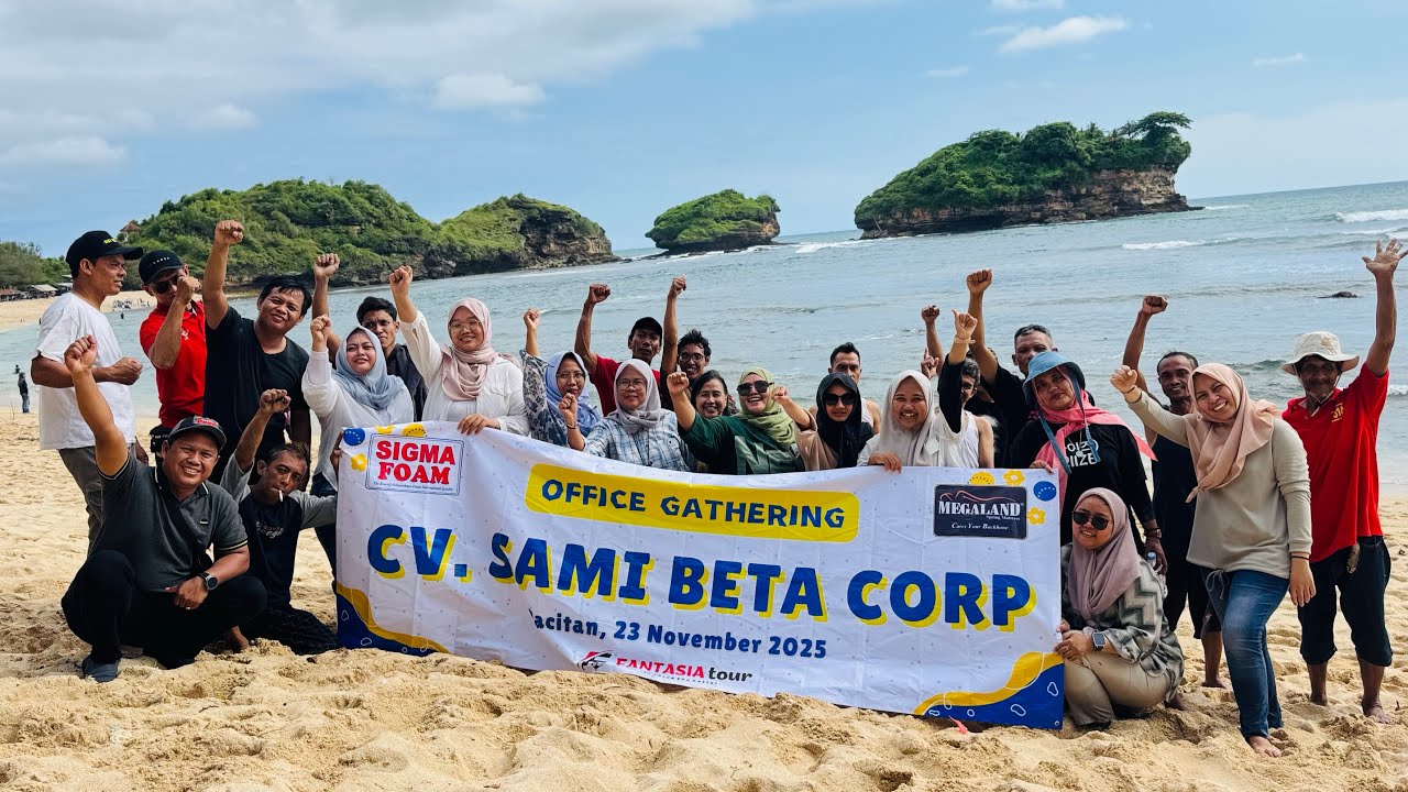 Office Gathering CV. Sami Beta goes to PACITAN 🏝️