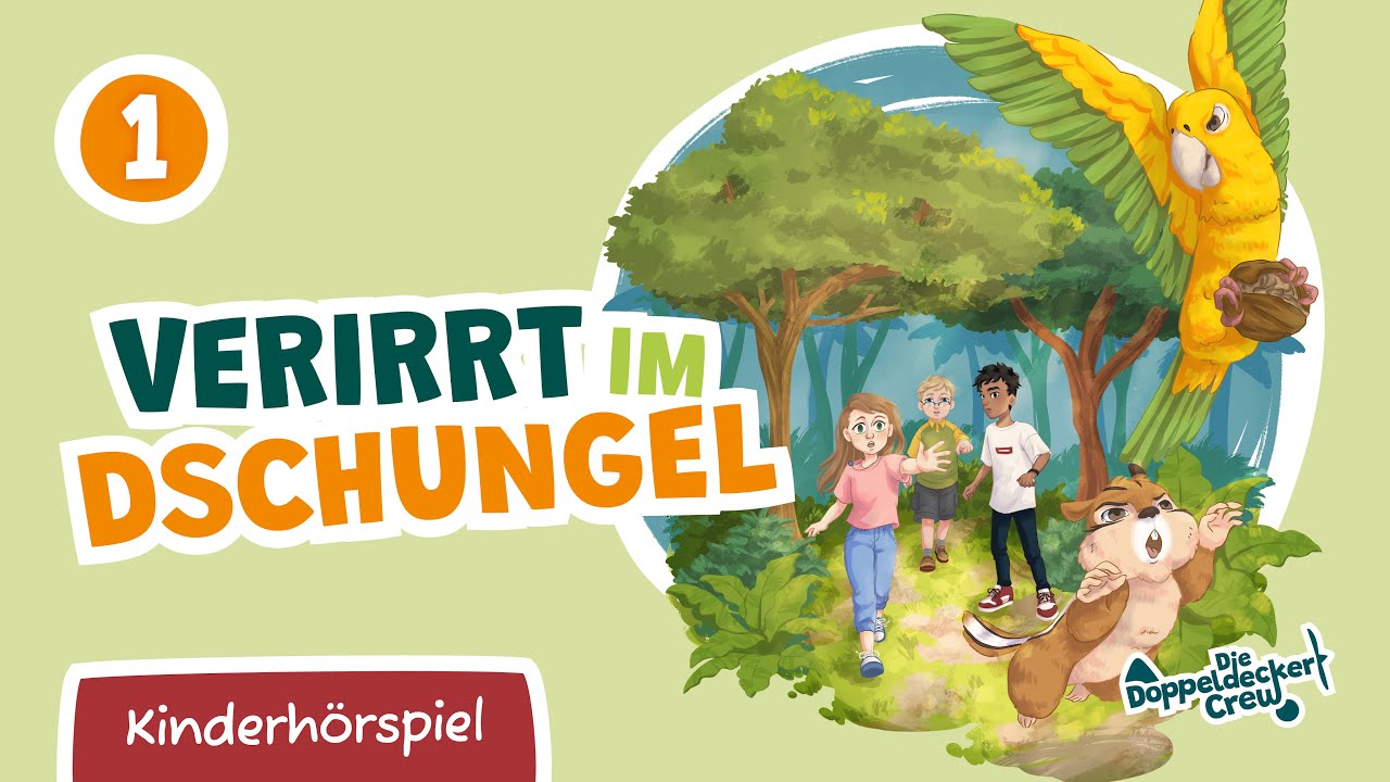 Hörspiel für Kinder | Brasilien 1: Verirrt im Dschungel | Die Doppeldecker Crew (Hörbuch)