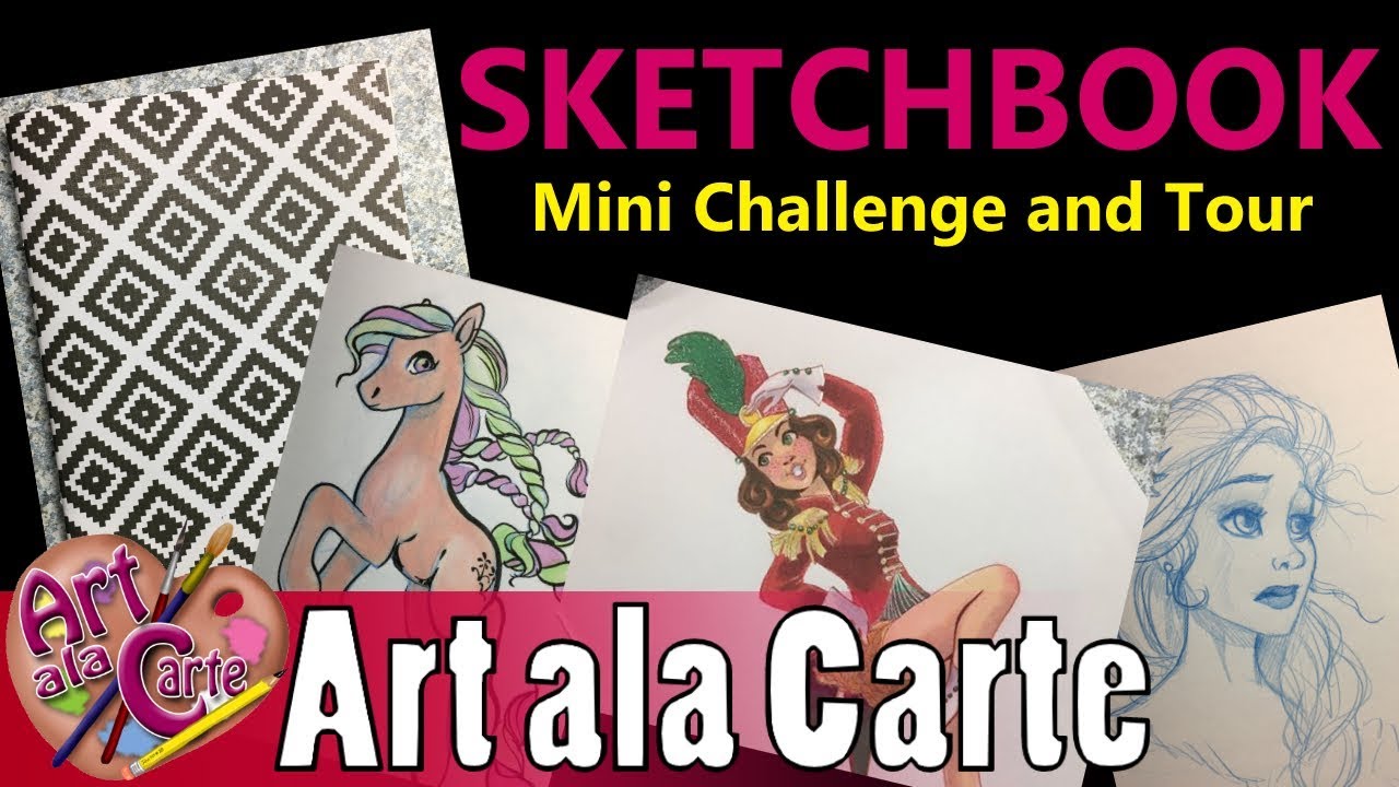 Mini Sketchbook Challenge and Tour