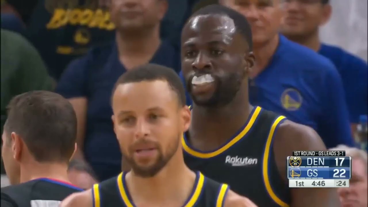 Aaron Gordon and Draymond green get into Heated