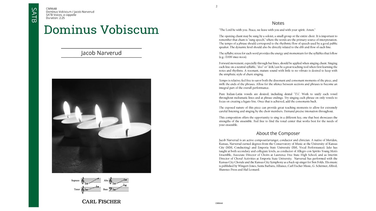 Dominus Vobiscum (CM9648) by Jacob Narverud