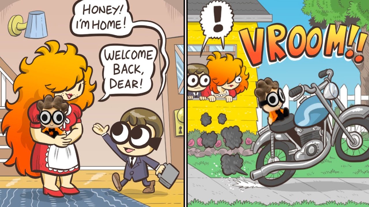 New Funny Nerd And Jock Comic Dub #81 || Chicken Smile