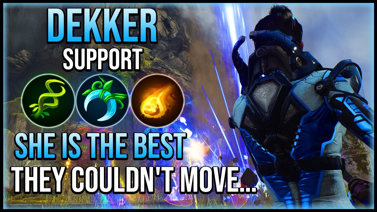 Why Dekker Might Be the Best Support in Predecessor | Predecessor Gameplay