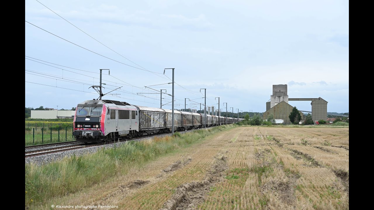 🇫🇷🚂 BB 26029 Carmillon sur un fret et divers circulations #️⃣4️⃣3️⃣