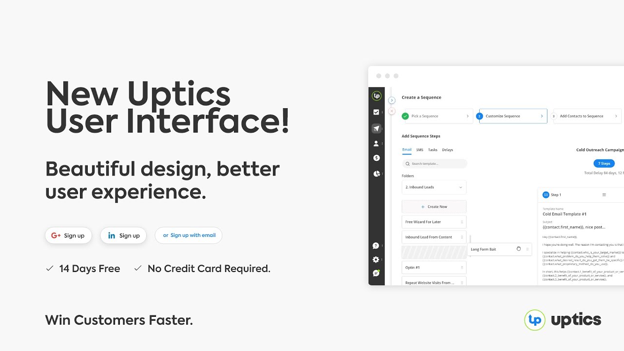 Uptics New Smartlists & Filtering