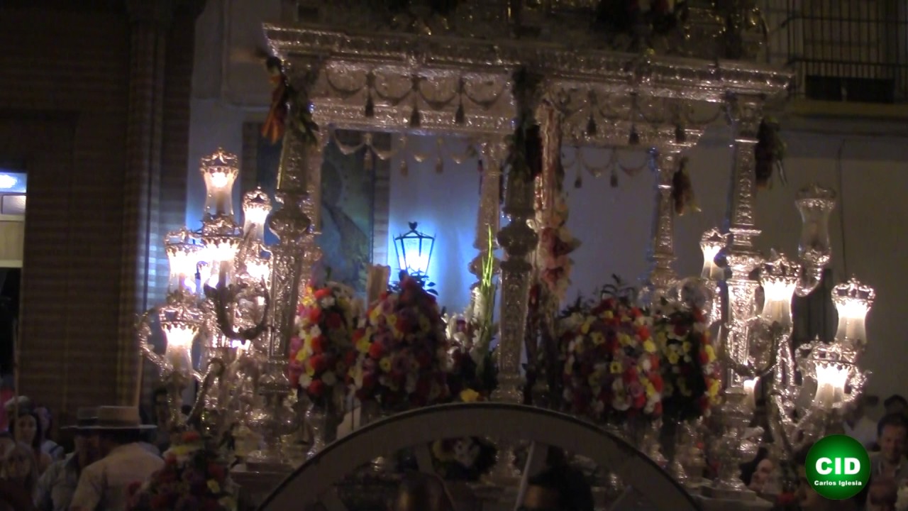 Rocío 2017 - Sevillanas y rumbas al Rocío de Sevilla Sur en el saludo a Santa Genoveva (Completo)