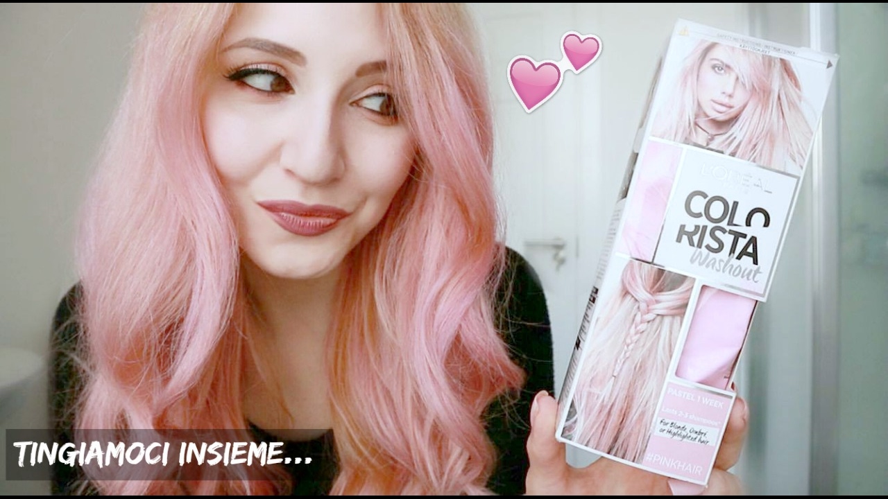 L'ORÉAL COLORISTA WASHOUT #PINKHAIR -Review //SaraPinkBerry