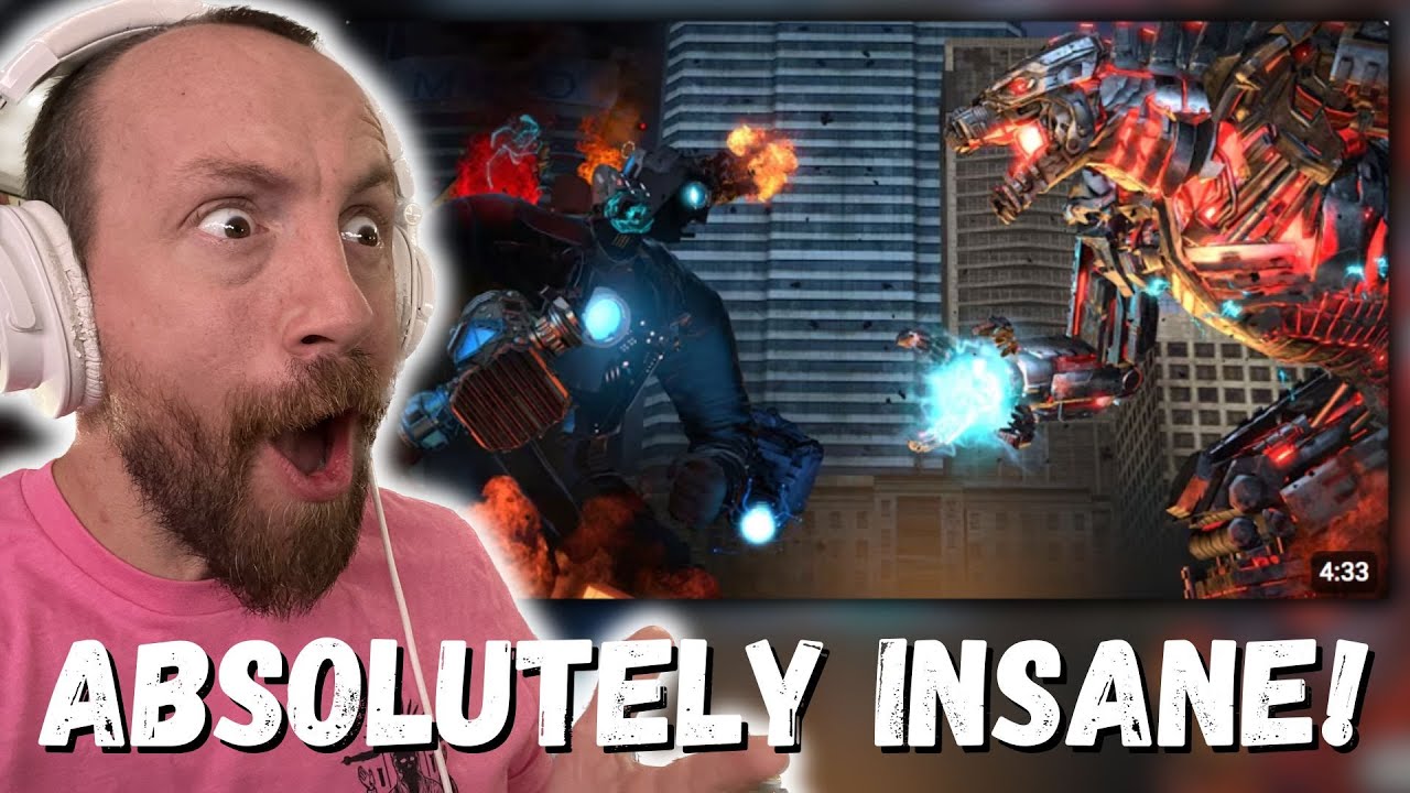 ABSOLUTELY INSANE!!! Titan Cameraman Vs. Mecha-Godzilla (REACTION!!!)