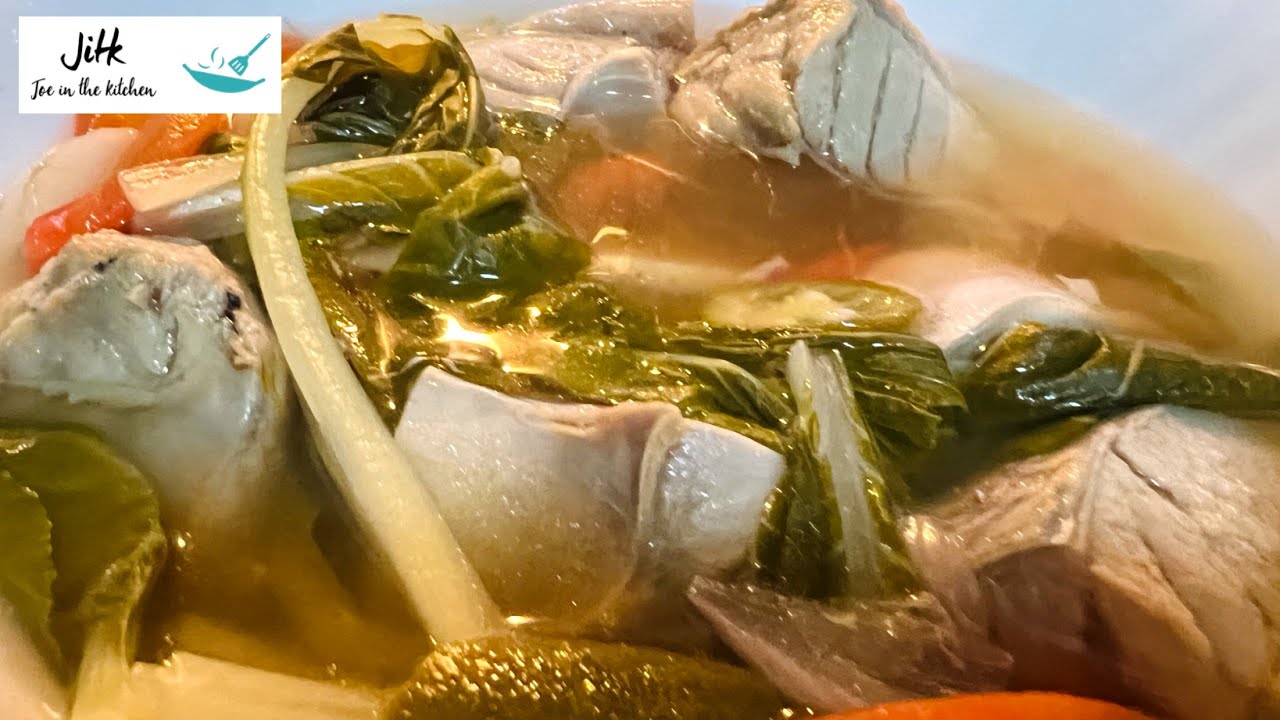 Easy Tuna Belly Sinigang Recipe @JoeCooking