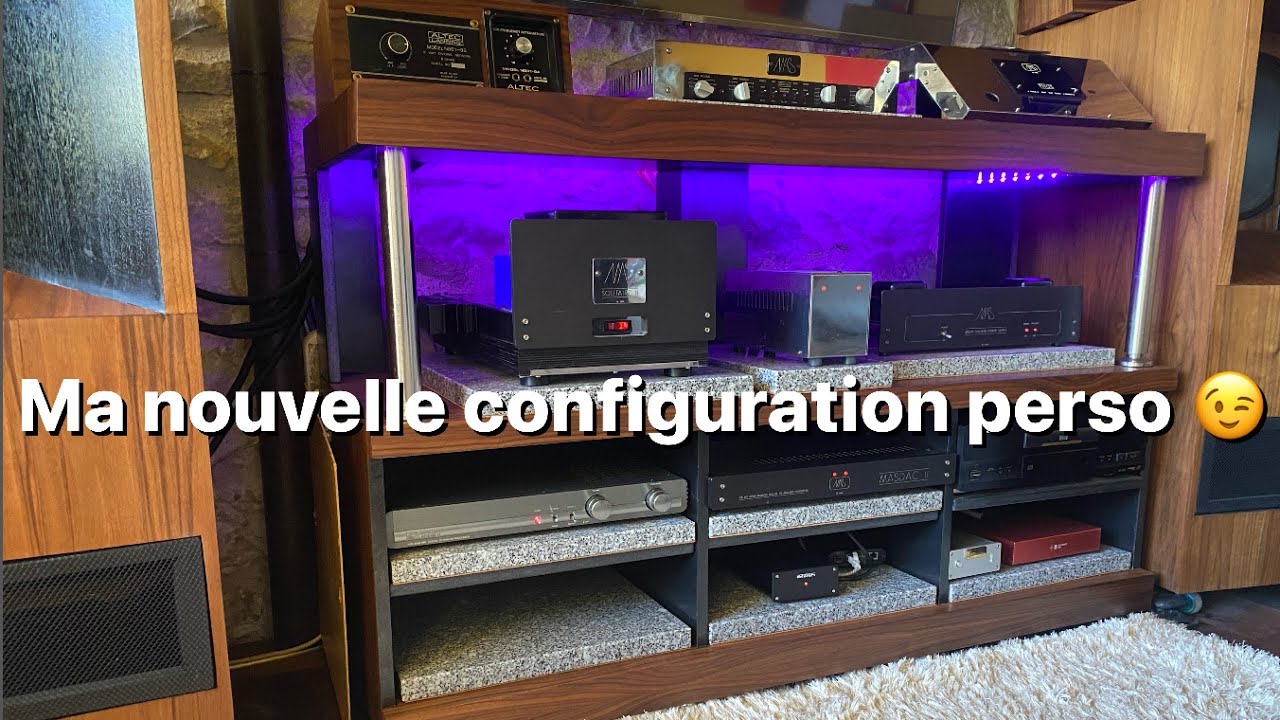 MA NOUVELLE INSTALLATION HI FI VINTAGE 😍 SIMPLE MAIS TRÈS EFFICACE 👌🎵🎶🎼