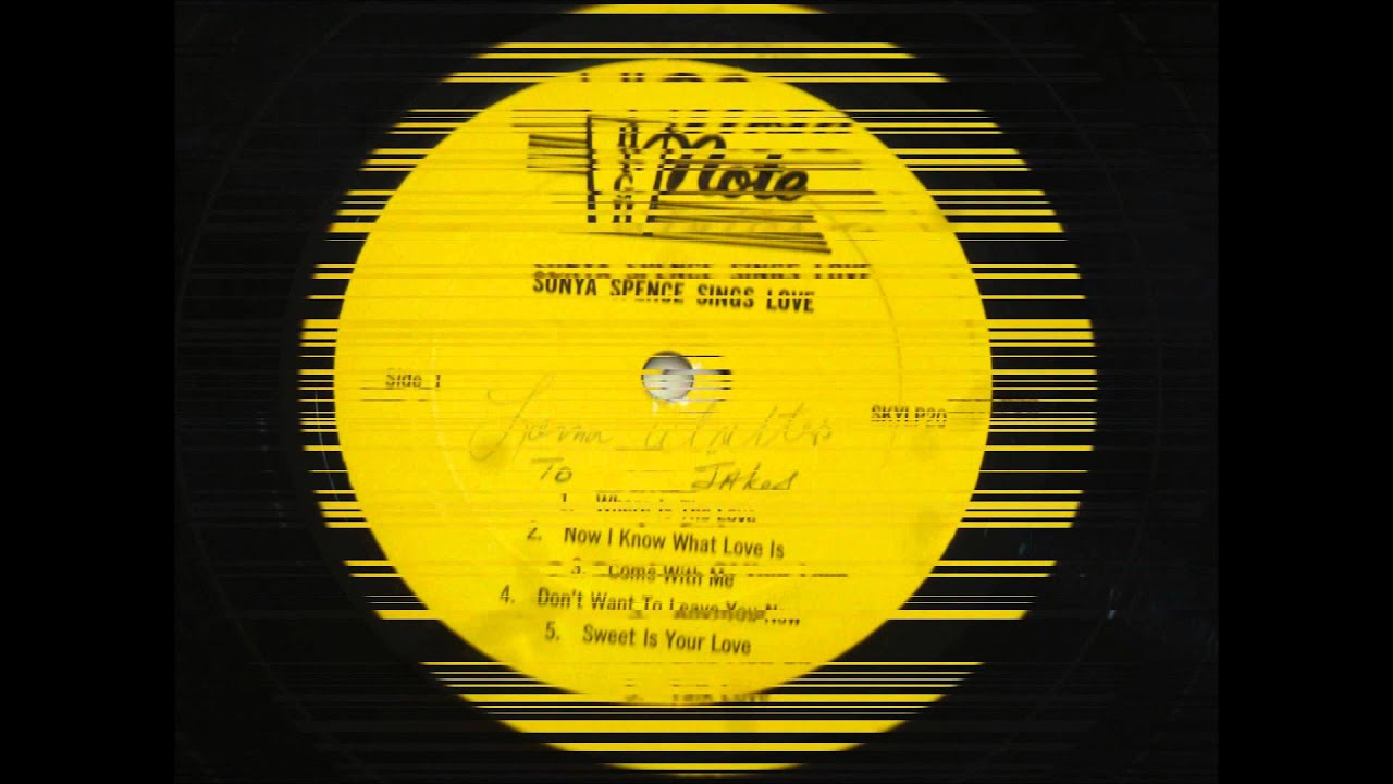SONYA SPENCE  Sings Love LP