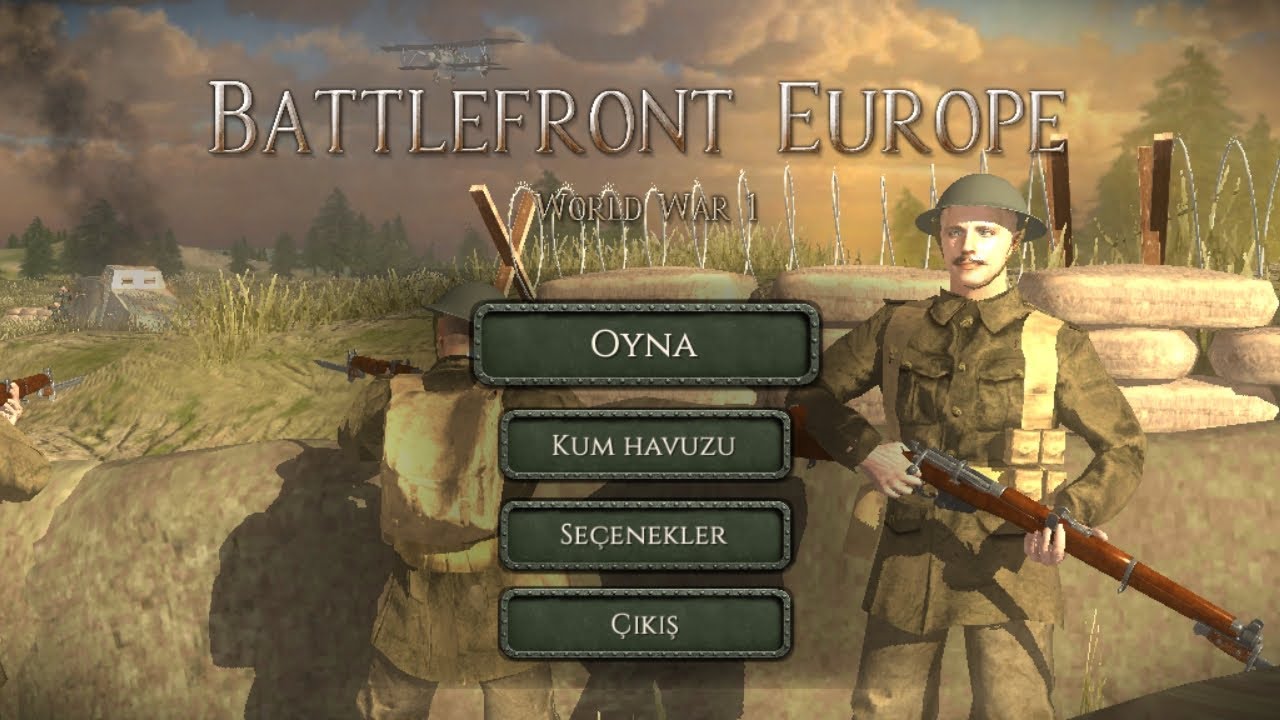 Прохождение игры Battlefront Europe WORLD WAR 1 часть 1