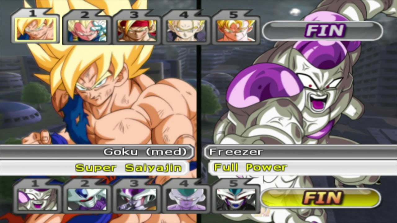 TEAM SAIYAN VS TEAM FREEZER - DRAGON BALL Z BUDOKAI TENKAICHI 3 NUEVA ISO VERSION LATINO GAMEPLAY HD