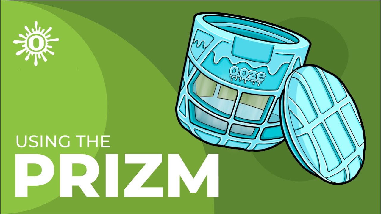 Using The Ooze Prizm Glass Stash Jar