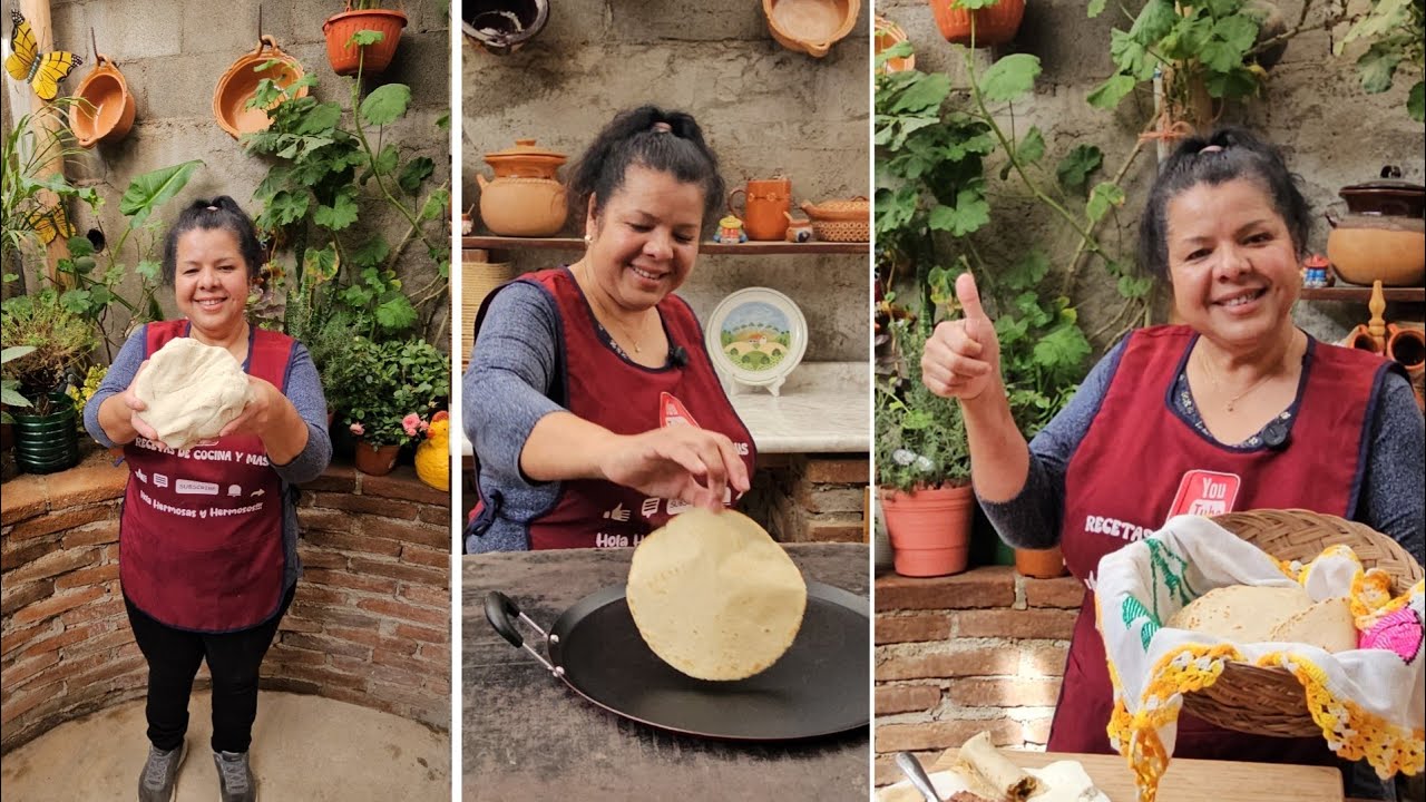 COMO HACER TORTITAS DE MAIZ EN TU CASA 