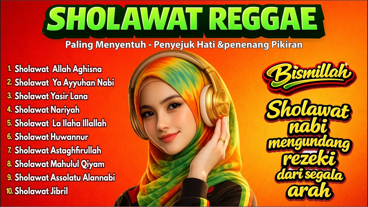 SHOLAWAT REGGAE PALING MENYENTUH 2026 | MERDU BIKIN HATI ADEM & TENANG