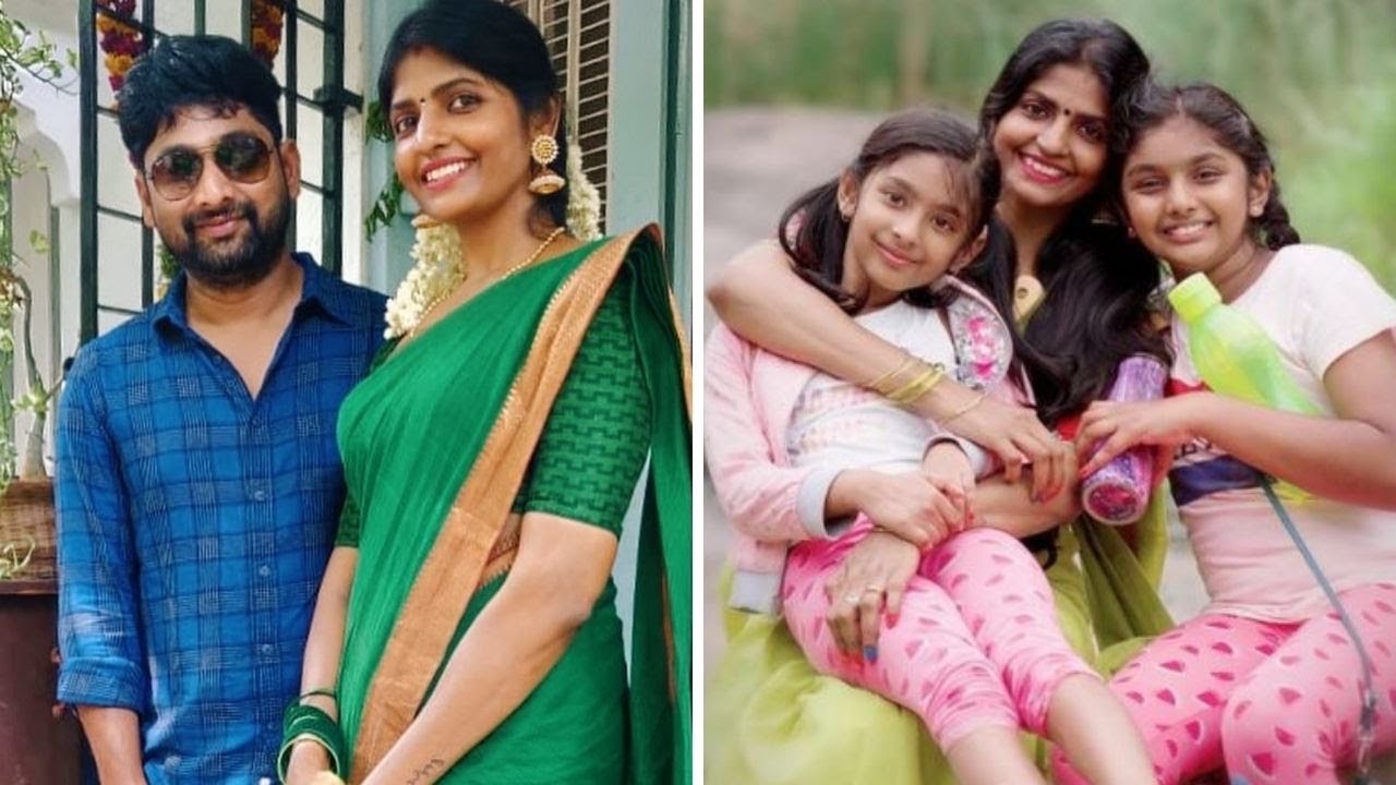 KANI Family with 2 daughters and Husband director thiru |COOK WITH COMALI FINALIST KANI FAMILY