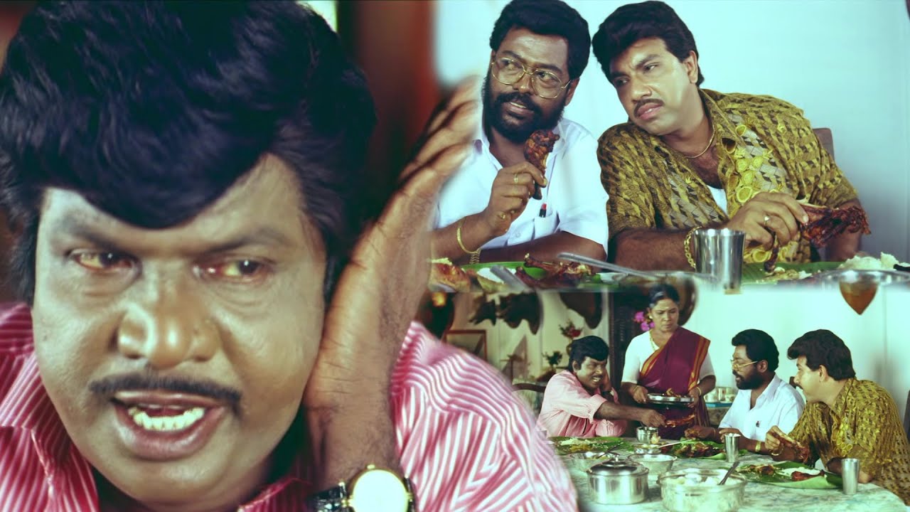 கறிசோறு சாப்பிட்டு பல நாட்கள் ஆயிருக்கும் போல |இது கரண்டி எலும்புன்னு நெனச்சி கடிச்சிடாத #sathiyaraj