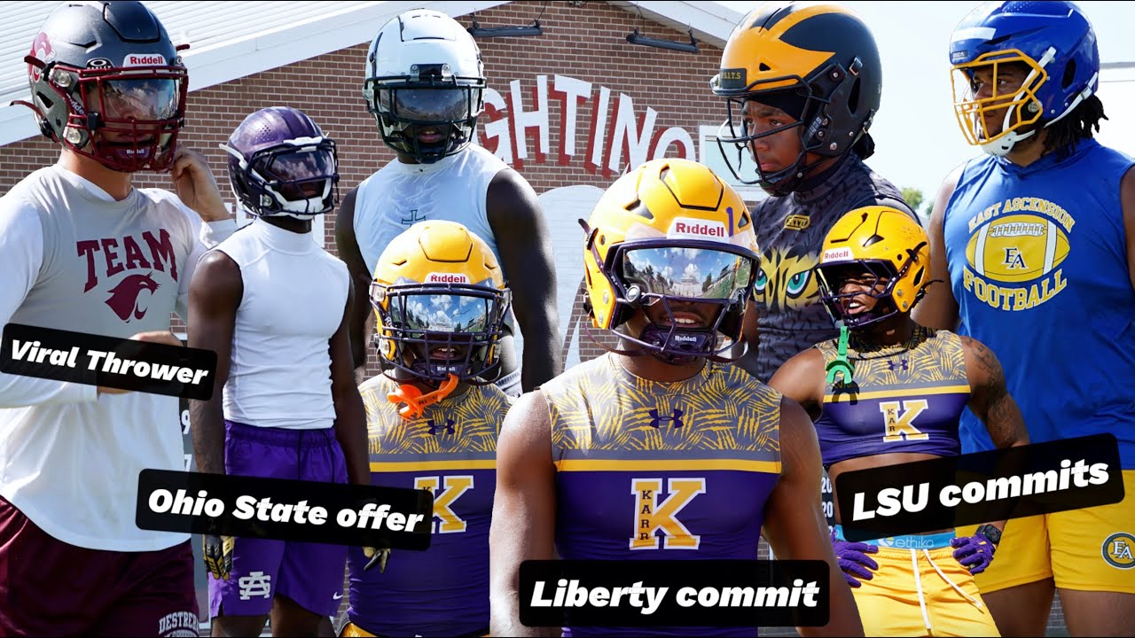 HEAVY HITTERS Pop Out for ELITE 7v7 Session!! | Edna Karr, Destrehan, St. Augustine, Shaw, St. James