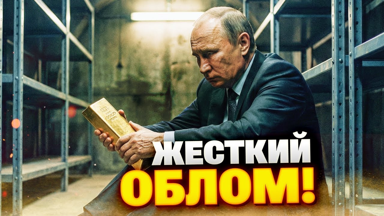 Идеальный шторм в РФ: дефицит $75 МЛРД И РАСПРОДАЖА ЗОЛОТА – конец уже близок!