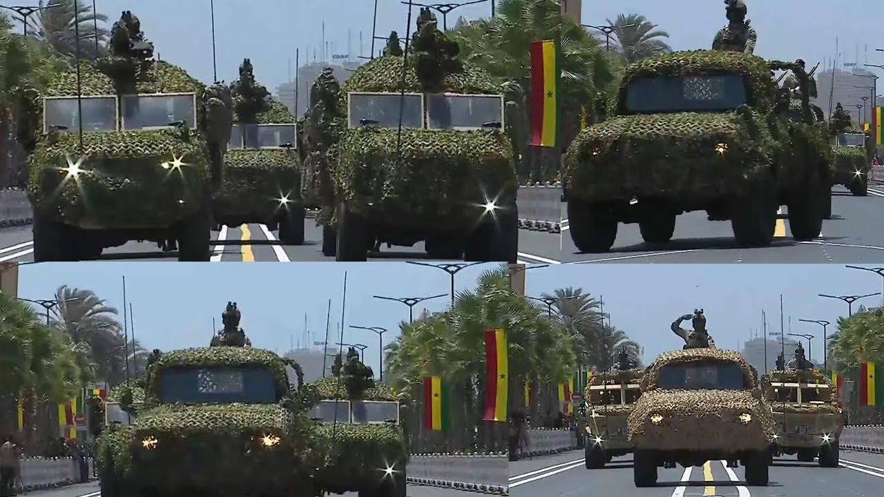 Défilé du 4 Avril 2025 avec les forces de défense et de sécurité (Armée de terre)