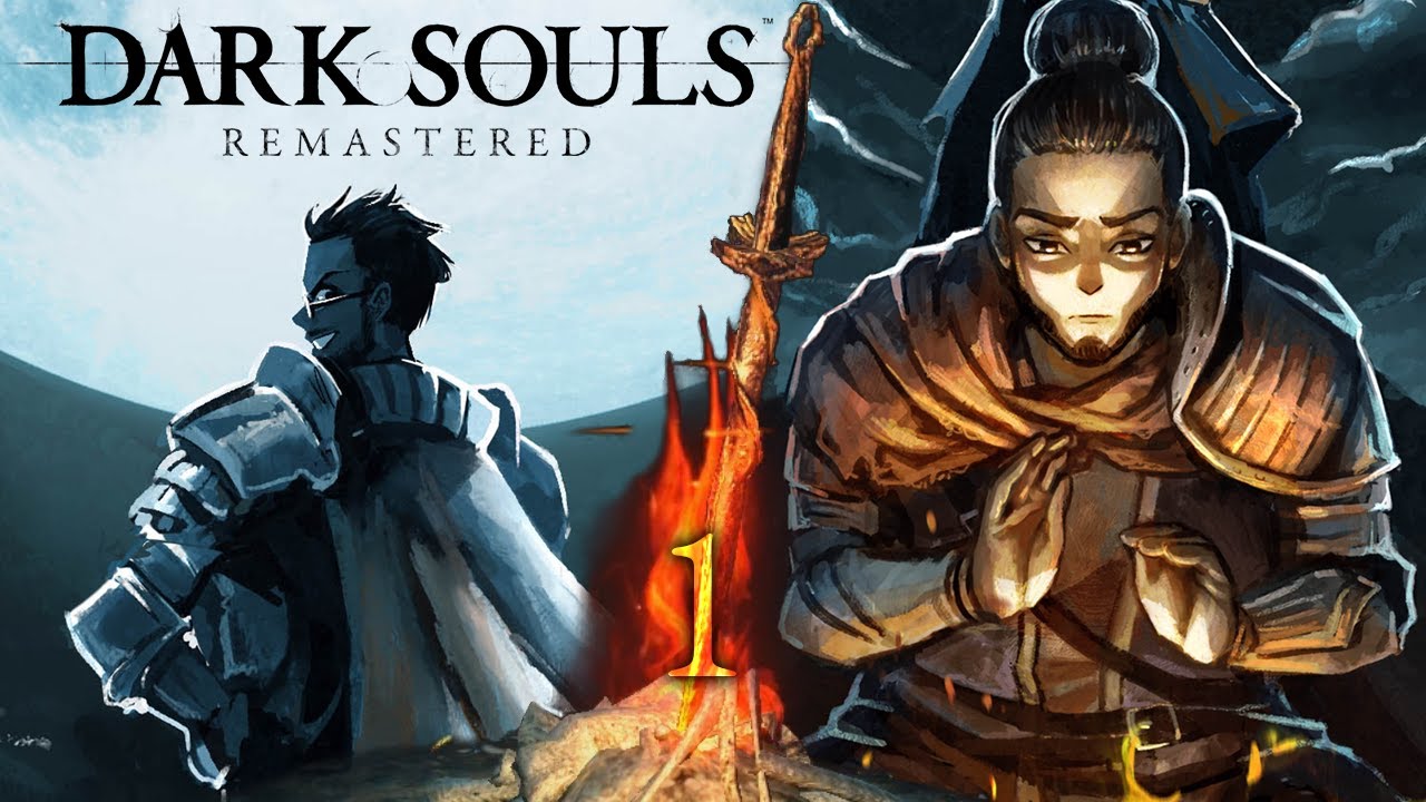 FIREnzo - Dark Souls Remastered [Co-op Blind Run] #1 w/ Sabaku no Maiku