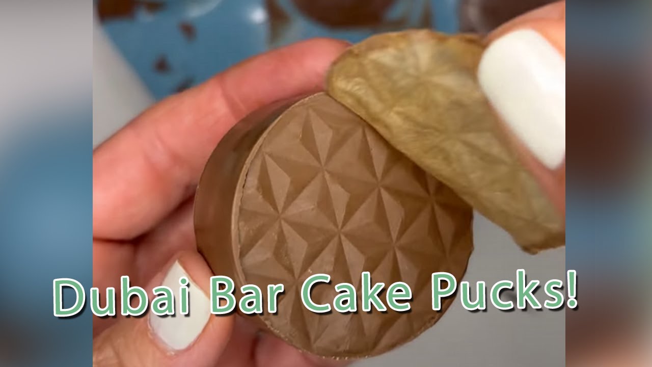 Dubai Bar Cake Pucks!