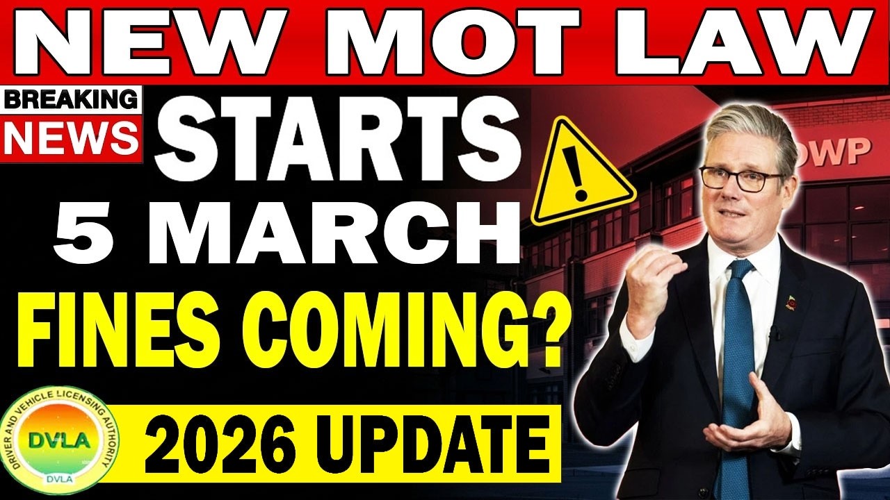 UK MOT Law Changes 2026 | New Rules Every Driver Must Know | Avoid Fines & Test Failure