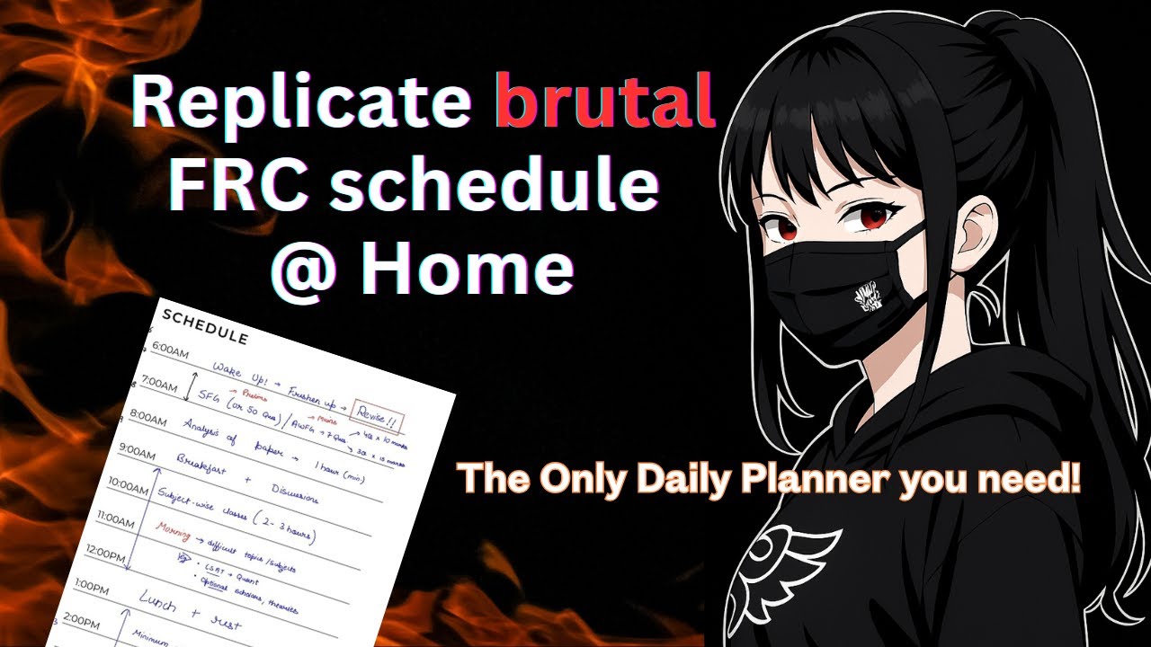Can't go to FRC FORUMIAS Residential Coaching, Tapasya Campus? UPSC prelims & mains daily schedule!