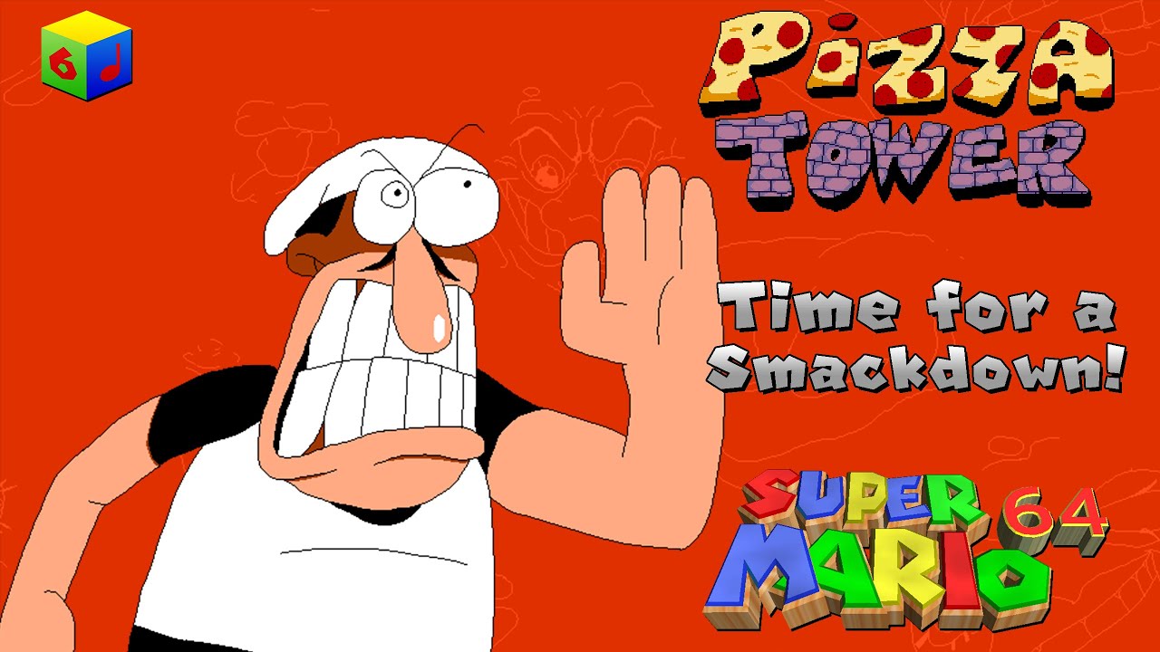 Pizza Tower - Time for a Smackdown! (Pizza Tower 64 Intro) | SM64 Remix