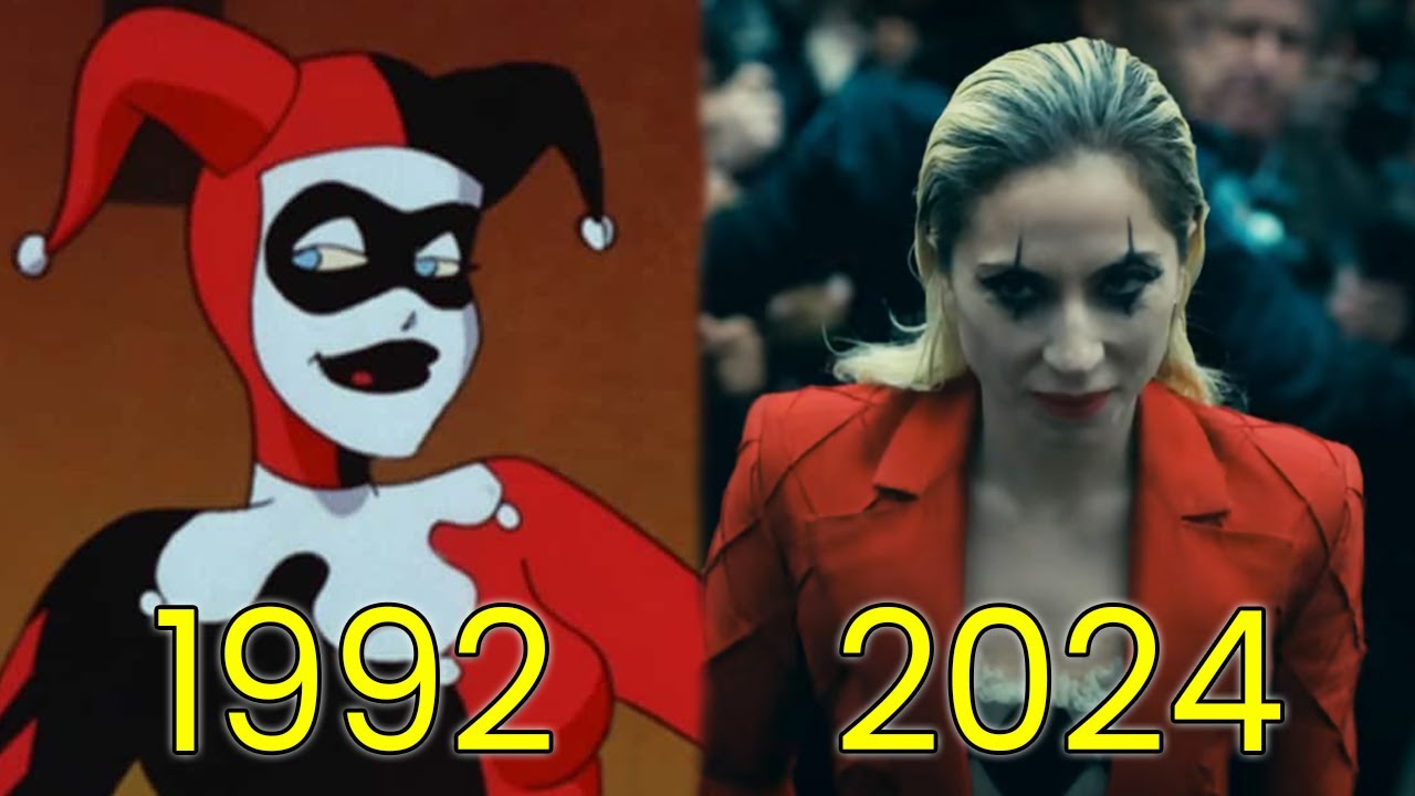 Evolution of Harley Quinn in Movies, Cartoons & TV (1992-2024)