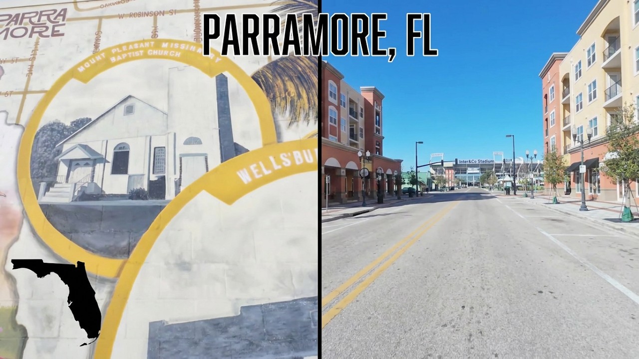 Orlando, Florida I Parramore I Historically Black Neighborhood I 4K