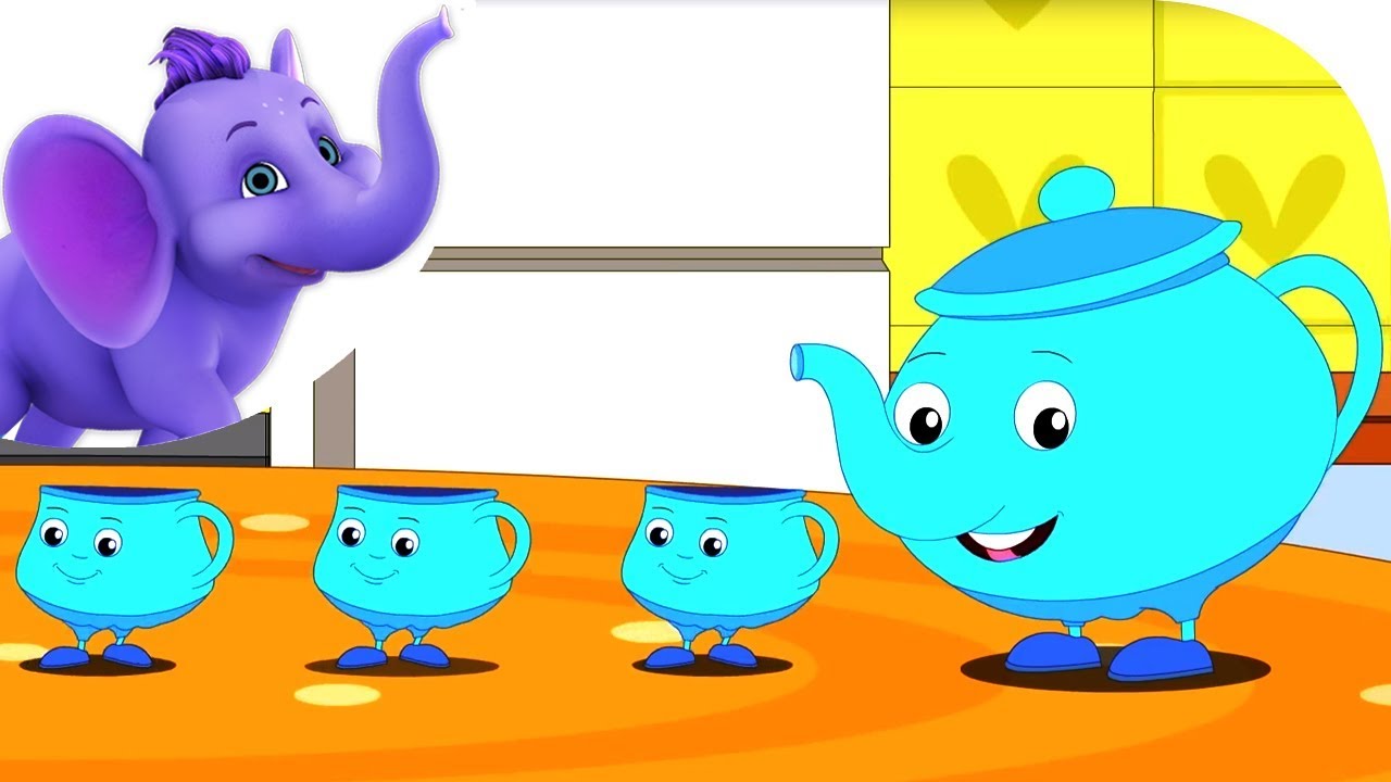 I'm a Little Tea Pot - Nursery Rhyme with Karaoke