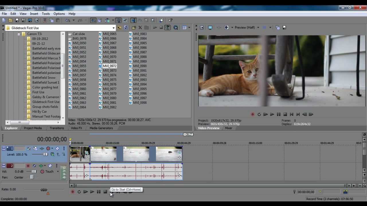 Sony Vegas 2.35:1 Aspect Ratio Tutorial | No Black Bars