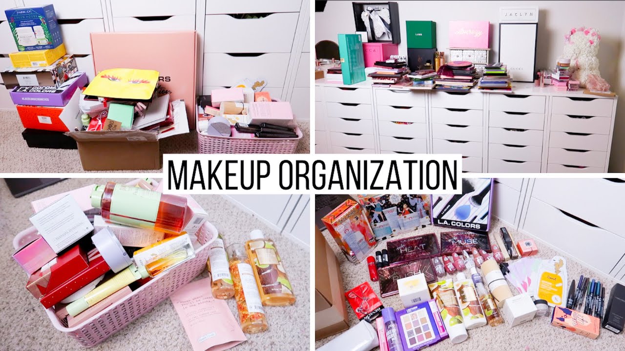 SATISFYING MAKEUP ORGANIZATION + MASSIVE GIVEAWAY! | Paige Koren
