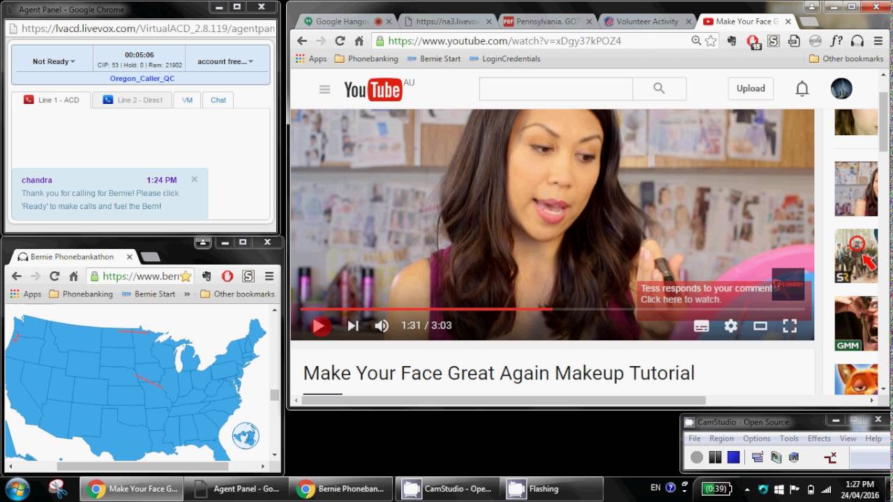 Phonebank-Tutorial Part 1: How to phonebank from Overseas - with Google Hangouts