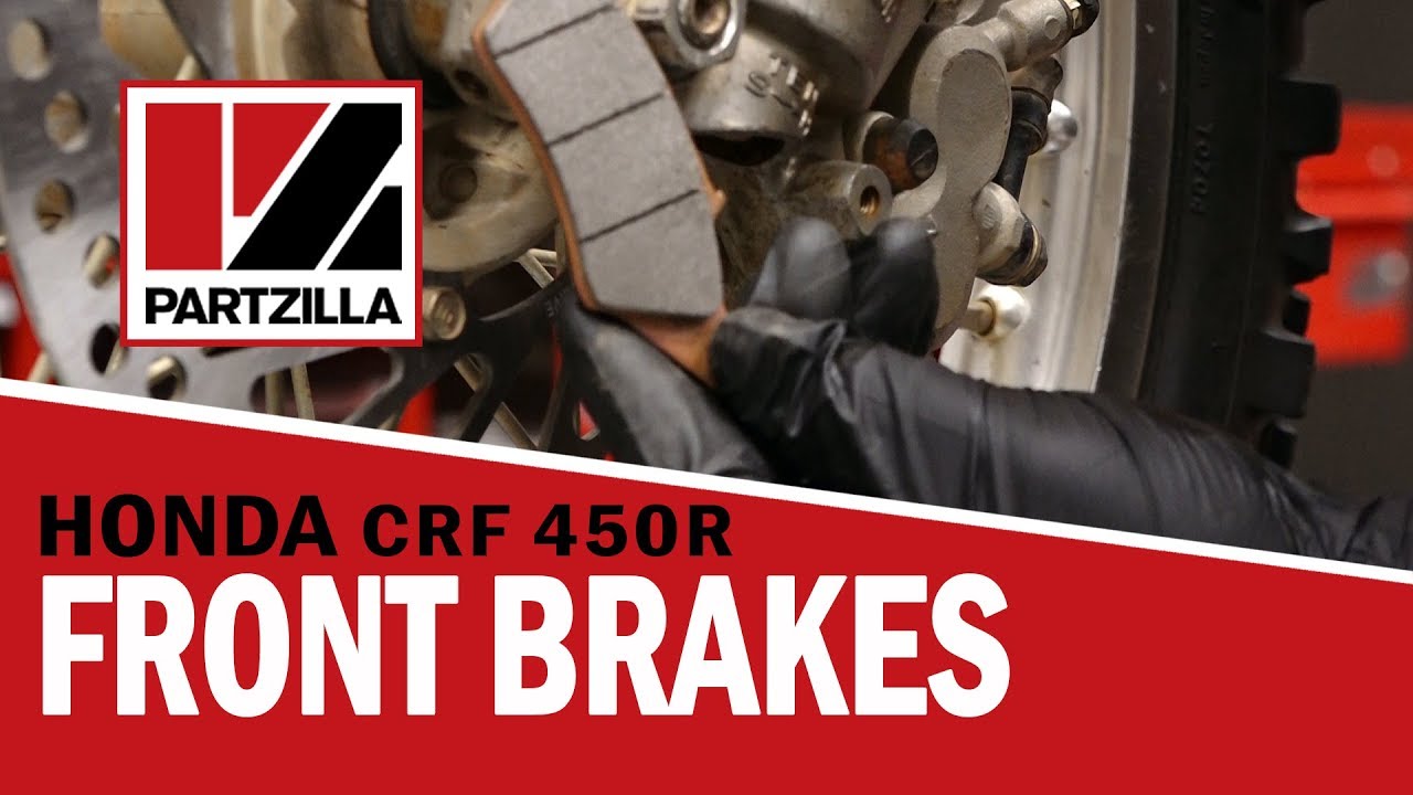How to Replace Dirt Bike Brake Pads and Rotors | 2005 Honda CRF450-R | Partzilla.com