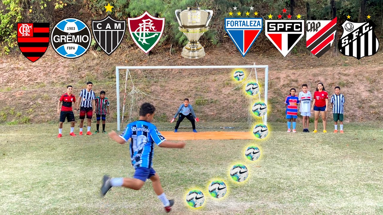 O INÍCIO DA COPA DO BRASIL DESAFIO DE PÊNALTIS! QUARTAS DE FINAL ‹ Rikinho ›