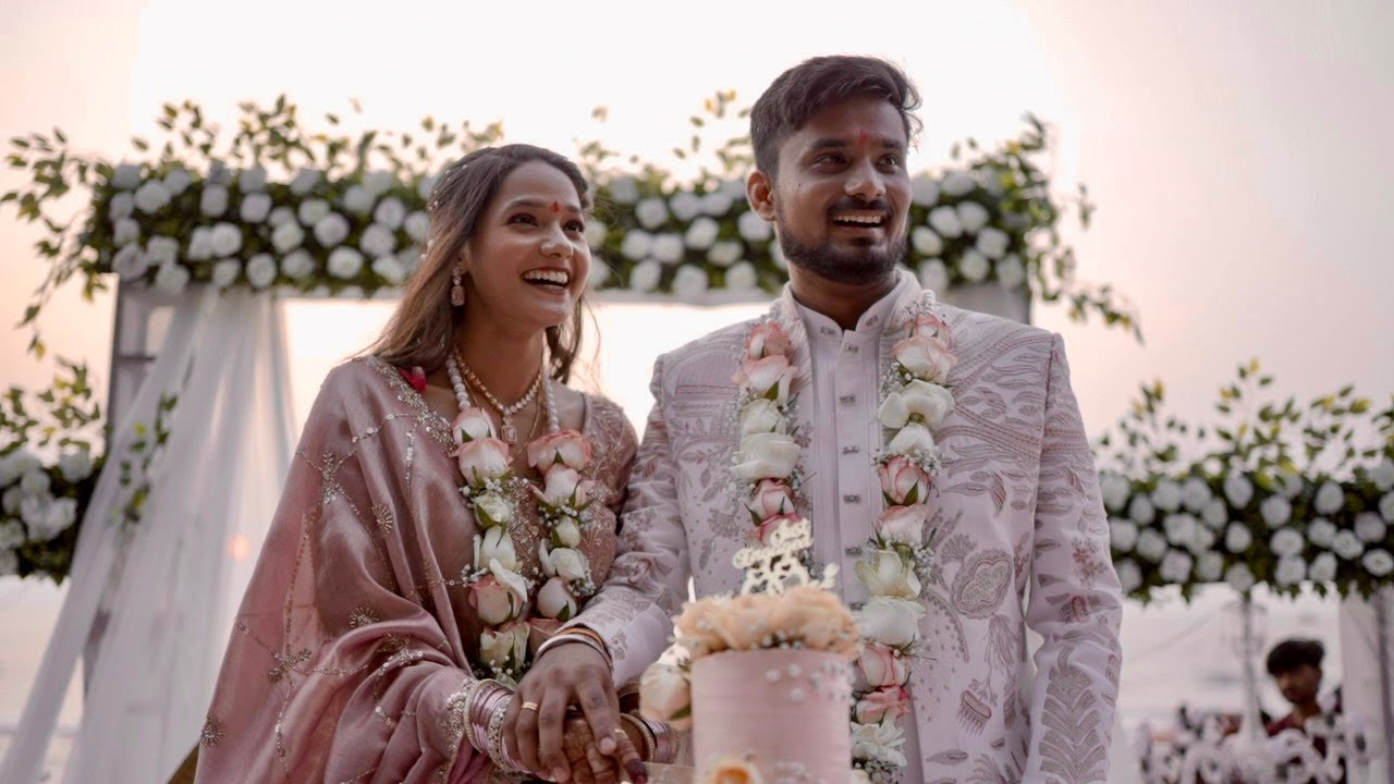 RAVI & PRIYA || BEST ENGAGEMENT HIGHLIGHTS 2026 || CINEMATIC VIDEO || BEACH ENGAGEMENT || RING || :)