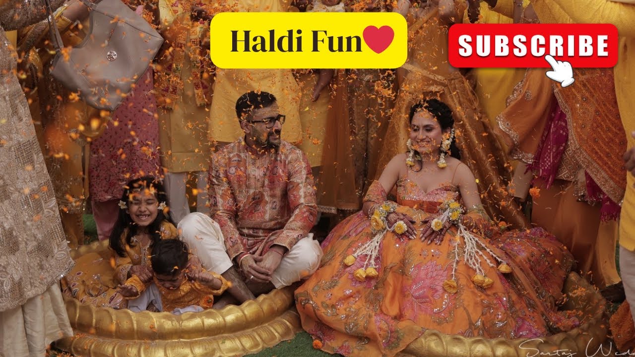 This Haldi Ceremony Was FULL OF FUN 😍💛 | Wedding Vlog