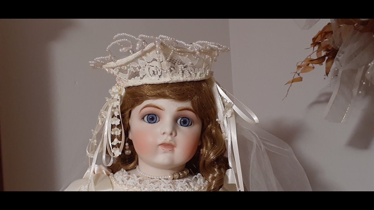 LARGE LIMITED EDITION  PORCELAIN BRIDE DOLL BY MARIE OSMOND