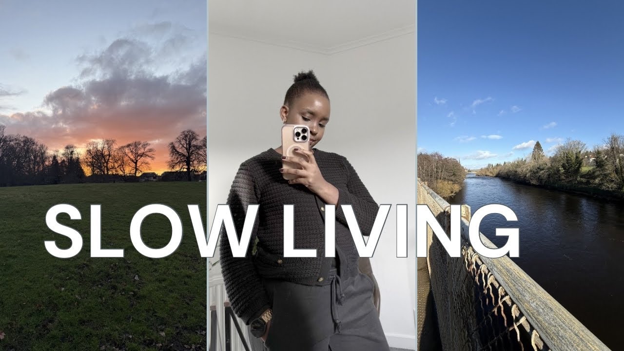 Romanticising my Life| Walks, Coffee and Slow Living Moments #lifeinscotland #southafricanyoutuber